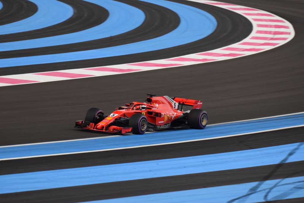 Sebastian Vettel (Ferrari), Grand Prix de France 2018 F1 au circuit Paul Ricard (Le Castellet).
